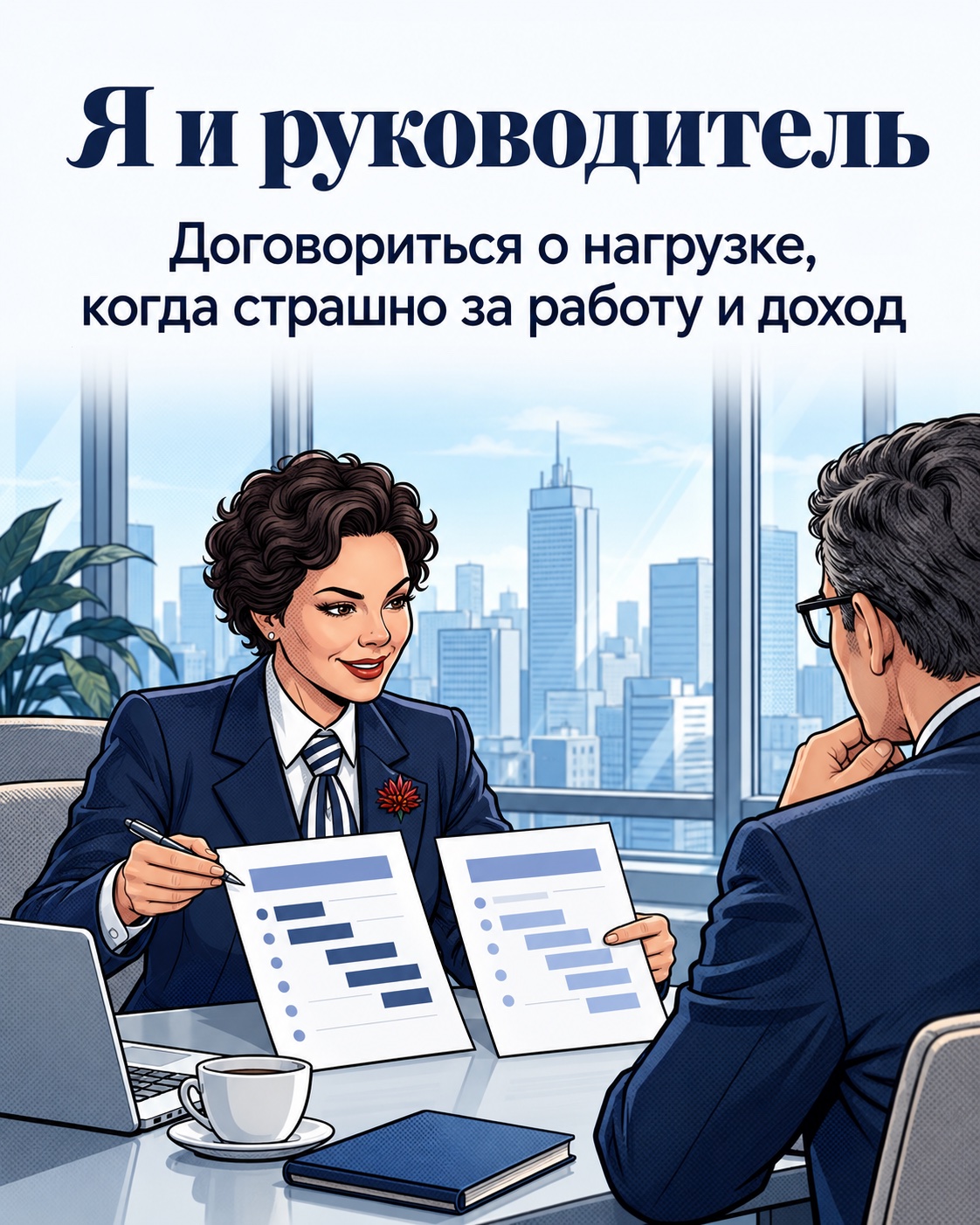 Я и руководитель. Договориться о нагрузке, когда страшно за работу и доход Я и руководитель. Договориться о нагрузке, когда страшно за работу и доход